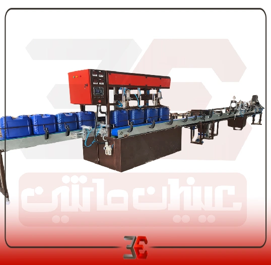دستگاه پرکن روغن موتور توزین دار